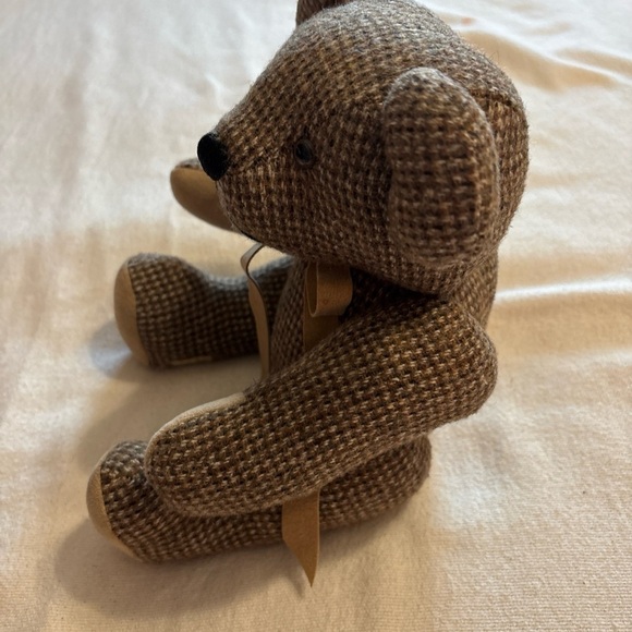 Nancy-Southerland Holmes 1983 Collectible Bear‎ Brown Plaid  Vintage Winston - Picture 4 of 9